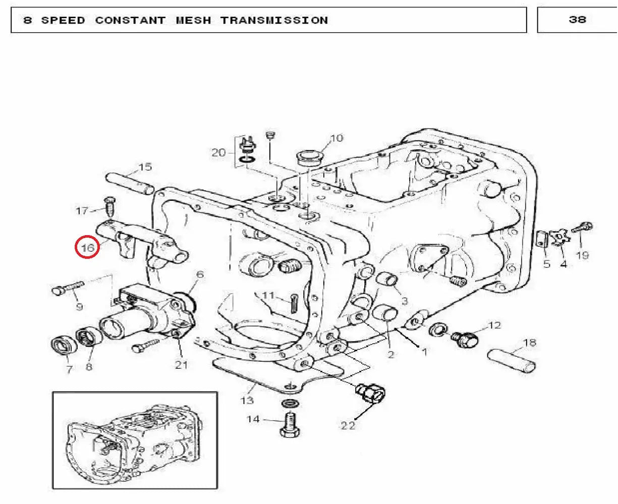 FORK CLUTCH(886719)  MF 240, MF 260, MF 350 PLUS, MF 360