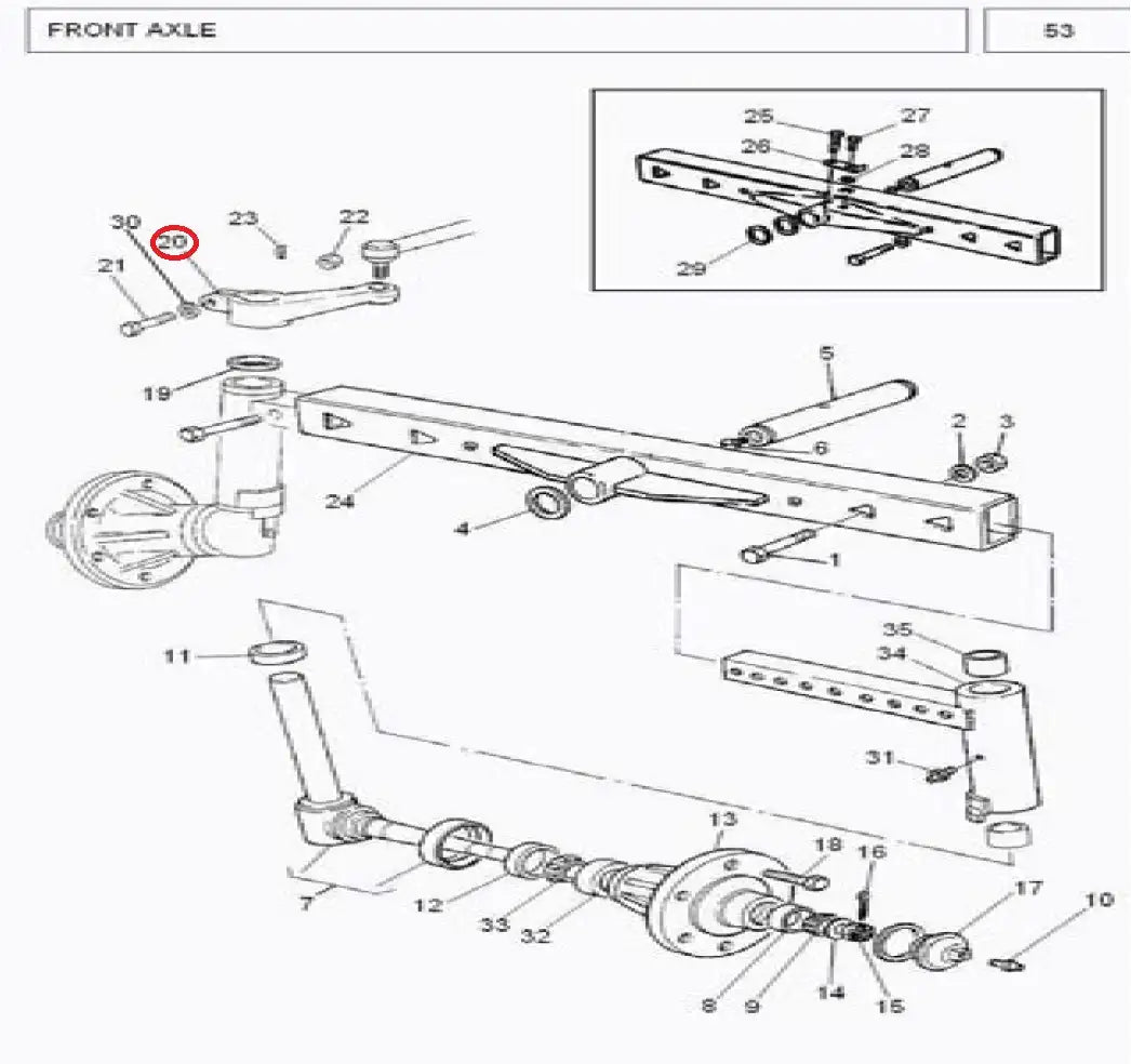 ARM STEERING(Mukian)(145003) MF 260