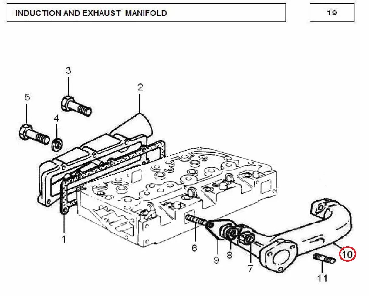 Silencer Chulla  MANIFOLD EXHAUST MF 240/260/350