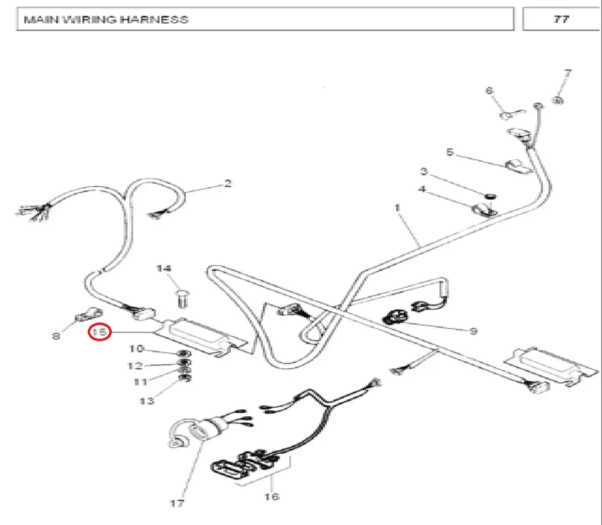 COVER HARNESS(1679525)