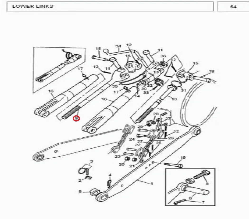 Y ROD YOKE 260/385(897655)